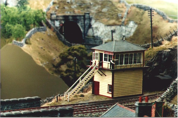   Another view 
 of signal box. 